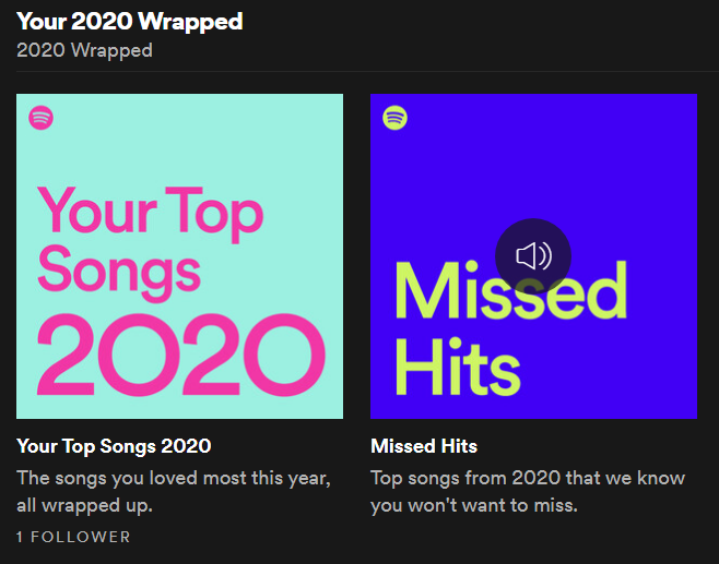 Your 2020 Spotify Wrapped