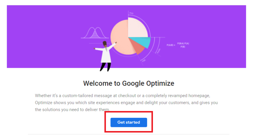 test A/B Google Optimize for ecommerce