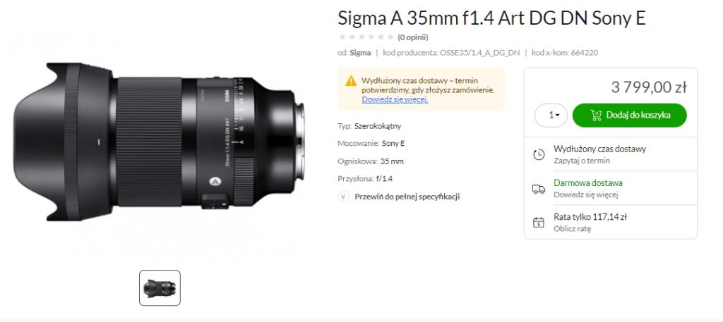 out of stock